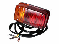 tail light assy w/ number plate light and cable for Vespa...