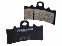 brake pads Naraku organic, front for KTM Duke, RC 125,...