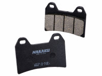 brake pads Naraku organic for Aprilia, BMW, Ducati, KTM,...