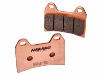 brake pads Naraku sintered for Aprilia, BMW, Ducati, KTM,...