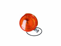 indicator light assy front 80mm orange w/ chromed cap for...