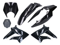 fairing kit complete black for Derbi Senda 2011-, Gilera...