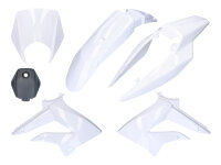 fairing kit complete white for Derbi Senda 2011-, Gilera...