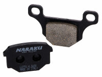 brake pads Naraku organic for Aprilia RS4, Derbi GPR,...
