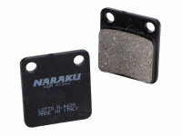 brake pads Naraku organic for Peugeot Vivacity, Hyosung...