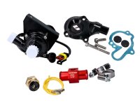 water pump kit complete VOCA Racing black for Minarelli...