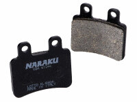 brake pads Naraku organic for Beta RR, Derbi Senda,...