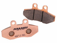 brake pads Naraku sintered for MBK Flame XC125, Yamaha...
