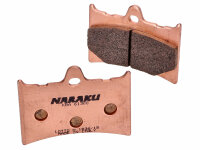 brake pads Naraku sintered for Aprilia AF1 Futura 125, RS...