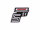 logo foil / sticker S51 Enduro red for Simson S51