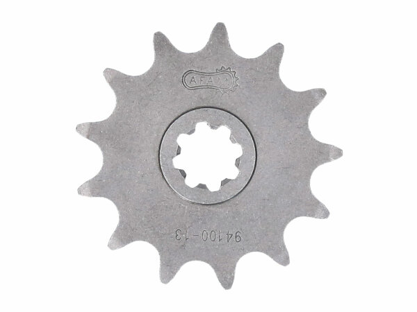 front sprocket AFAM 13 teeth 415 for Aprilia AF1, Classic, Europa, RS50, RX3 5-speed