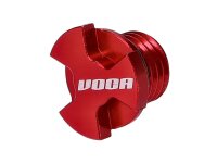 oil screw plug VOCA CNC red for Minarelli AM, Generic,...