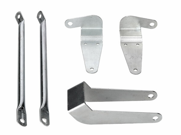 leg shield mounting parts set 5-piece for Simson S50, S51, S70
