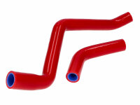 coolant hose set silicone red for Aprilia RX, SX, Derbi...