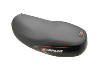 seat cover Doppler black / red for MBK Booster, Yamaha...