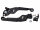 brake lever set CNC black adjustable for Gilera Runner, Vespa GTS, GTV