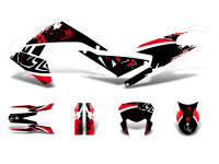 decal set black-white-red glossy for Aprilia RX50 2018-...