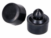 seat rubber buffer black, 2 pieces for Simson S50, S51, S70