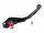 front brake lever Puig 3.0 adjustable, extendable folding  - black red
