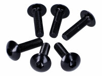 fairing screws hex socket head - anodized aluminum black...