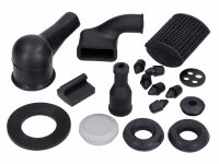 small part kit rubber, black for Vespa PK 50-125
