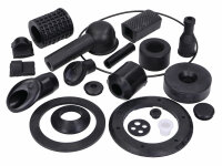 small part kit rubber, black for Vespa GL, Sprint 150
