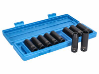 impact socket wrench set 10-piece 1/2 inch 10-22mm, long