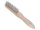 steel brush 4-row w/ wooden handle