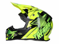 Helm Motocross Trendy T-902 Dreamstar schwarz / gelb -...