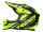 Helm Motocross Trendy T-903 Leaper schwarz / fluo-gelb matt - Größe XL (61-62)