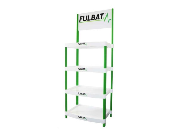 Verkaufs-Display / Dealer Display Fulbat für Produktpräsentation im Ladenlokal