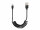 USB-Spiralkabel / -Ladekabel Typ -C- 100cm schwarz