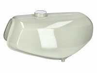 fuel tank atlas white for Simson S50, S51, S70
