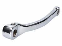 pedal crank arm left-hand chromed universal for moped