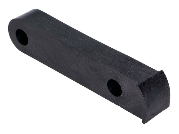 Klemmstück Sattelmontage Aluminium schwarz für Puch Maxi N, S