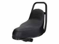 Sattel / Sitz Chopper schwarz für Puch