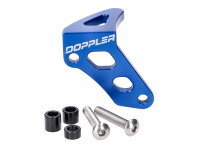 clutch lever stop Doppler aluminum blue for Minarelli AM6