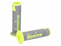 handlebar grip set Domino A450 on-road racing grey /...