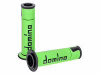 handlebar grip set Domino A450 on-road racing green /...
