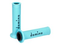 grips set Domino A010 On-Road turquoise / black with open...