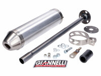 muffler Giannelli aluminum for Derbi GPR 50 Nude, Racing...
