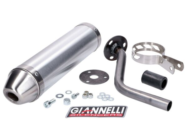 muffler Giannelli aluminum for HRD Sonic 50 99-03