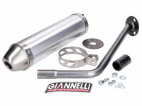 muffler Giannelli aluminum for Peugeot XP6 SM 50...