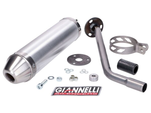 Endschalldämpfer Giannelli Aluminium für Beta RR 50 Enduro / Motard 12-16, Enduro 50 Factory 15-16