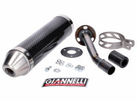 muffler Giannelli carbon for Vent Derapage 50, 50RR...