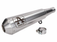 exhaust system Arrow Pro-Race stainless steel polished...