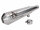 exhaust system Arrow Pro-Race stainless steel polished for Brixton BX, Felsberg 125XC, Sunray Euro4 2019-