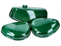 fuel tank and side cover set dark green for Simson S50,...