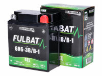 battery Fulbat 6N6-3B/B-1 GEL