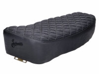 seat cover Schmitt diamond quilted, black / grey for...
